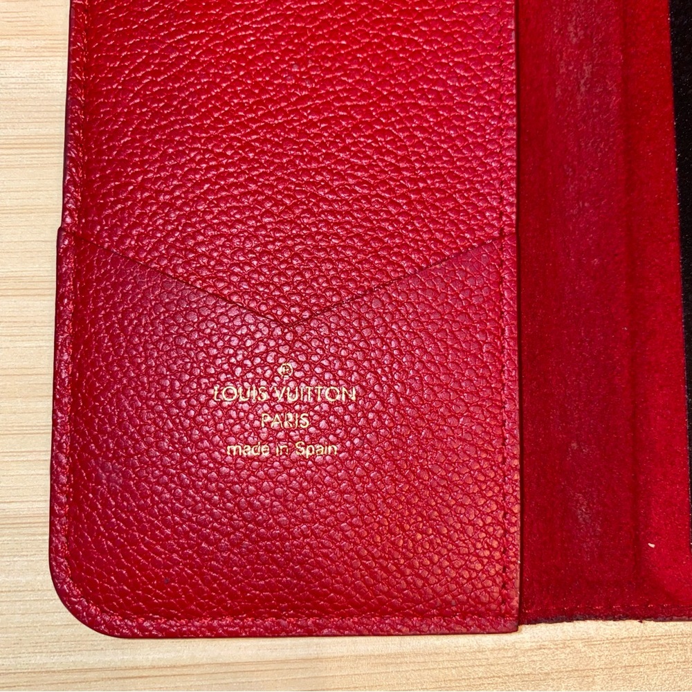 Louis Vuitton Monogram Empreinte iPhone X Cell Phone Folio Case LV - Picture 4 of 8